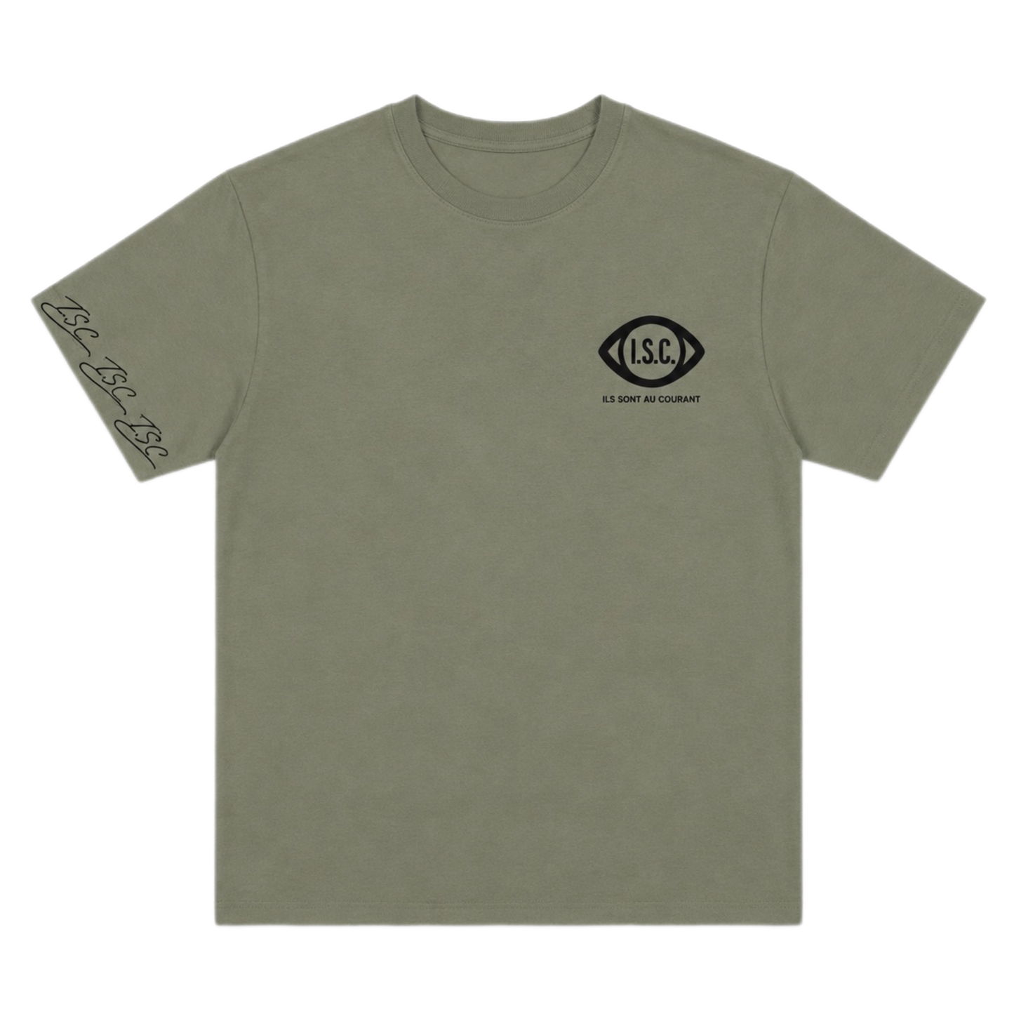 T-shirt I.S.C. | Vert Sauge